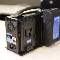 Accu lader - V-mount 2x Duo
