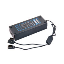 FXLION – dual V-lock charger / AC adapter for BPM series (D-tap)